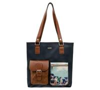 DOGO Bolsos de hombro de cuero vegano hechos a mano para mujer, bolsos de mano con varios diseños para mujer, elección elegante y de moda, Edificios, Standard