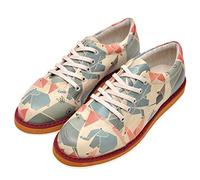 DOGO Broke's, Oxford Plana Mujer, Multicolore, 41 EU