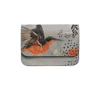 DOGO Femme Cuir Vegan Noir Fait Main et Mode Sac à Main - Ducky Motif