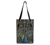 DOGO Femme Cuir Vegan Noir Fait Main et Mode Sac d'épaule - All Beauty is in You Motif
