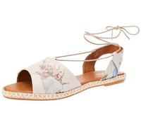 DOGO Hazel, Sandal Mujer, Beige, 41 EU