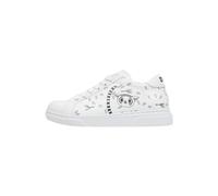 DOGO Kids Unisex Vegan Leather White Sneakers - Lemur