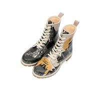 DOGO Long Boots, Bota de Moda Mujer, Beige, 39 EU