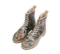 DOGO Long Boots, Bota de Moda Mujer, Beige, 41 EU