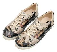 DOGO Men Sneakers, Zapatilla de Deporte Mujer, Beige, 45 EU