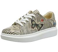 DOGO Myra, Zapatillas de Mujer, Tiny But Mighty, Zapatos Veganos Estampados,38 EU