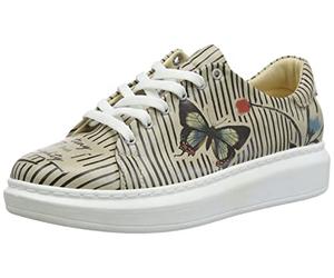 DOGO Myra, Zapatillas de Mujer, Tiny But Mighty, Zapatos Veganos Estampados,41 EU