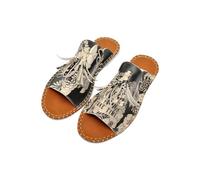 DOGO Pino, Sandal Mujer, Multicolor, 37 EU