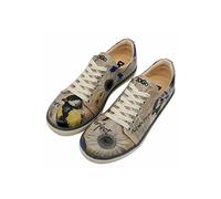 DOGO Sneakers, Zapatilla de Deporte Mujer, Beige, 38 EU