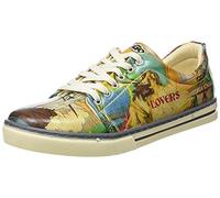 DOGO Sneakers, Zapatillas de Mujer, Ancient Tales, Zapatos Veganos Estampados,38 EU
