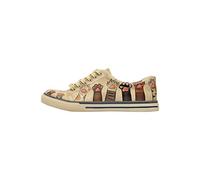 DOGO Sneakers, Zapatillas de Mujer, Yummy, Zapatos Veganos Estampados,39 EU