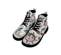 DOGO Victoria, Botas de Moda Mujer, Blanc, 38 EU