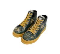 DOGO Women Vegan Leather Multicolor Ankle Boots - Queen Bee Design