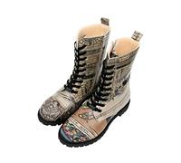 DOGO Zipsy, Botas de Moda Mujer, Beige, 38 EU