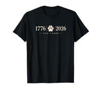 Dogs 250 Years Anniversary USA Camiseta