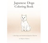 Dogs and Japanese Patterns Coloring Book Vol.1