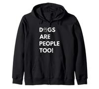 Dogs Are People Too Funny Dog Sudadera con Capucha