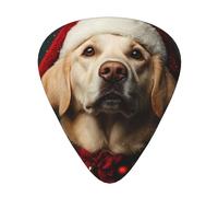 Dogs at Christmas - Paquete de 12 púas de guitarra, 4 piezas en cada uno de los 3 tamaños, adecuadas para una amplia gama de instrumentos de cuerda