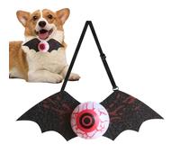Dogs Bow Ties, Halloween Light Up Eyeball Pet Collar, 2.36x6.89 Inches, Adjustable Costume Accessory, Glowing LED Design, Fun Festive Look, Cats and Dogs, for Holiday Parties, Outdoor Photoshoots