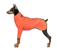 Dogs Chaqueta Impermeable Chaqueta Ligera para Perros Patas Delanteras Chubasquero Reflectante de Seguridad para Perros Poncho para Perros a Prueba de Viento y Nieve para Perros pequeños, me