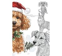 Dogs for Christmas: Pocket-Sized Joy for Dog Lovers-Holiday Edition (Pocket-Sized Joy Coloring Books (6x9 Edition))