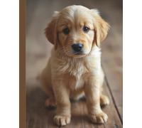 Dogs Graph Paper Notebook - Puppy Journal, 110 Pages, 7.5 x 9.25 in, 4x4 Grid: Ideal notebook for math, doodles, journaling, and daily notes