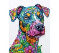 Dogs in Mandala Art: 500 Pages of Whimsical Puppy Coloring Fun for Kids and Adults.: 500 Pages of Puppy Mandalas for Relaxation, Creativity, and Coloring Joy.