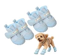 Dogs Light Up Shoes, LED Anti Slip Mesh Boots, Dog Sneakers Puppy Boots | Dog Sneakers Puppy Boots for Summer Winter Night Walking Hot Pavement Home Streets Road Lawn