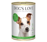 Dog'S Love | Alimento Húmedo para Perros | Variedad Latas | 12 x 400 Gr | Sin Cereales ni aditivos Artificiales (12x400Gr, Venado)