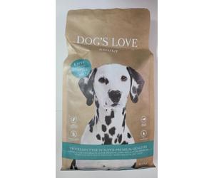 Dog's Love Alimento seco para adultos con pato, batatas y arándanos, calidad superior, 2 kg