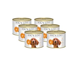 DOG'S LOVE Classic Pavo, 6 Unidades (6 x 200 g)
