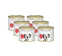 DOG'S LOVE Classic Rind, Pack de 6 (6 x 200 g)
