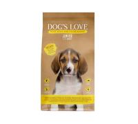 Dog's Love Alimento seco junior con pollo y salmón, sin cereales, 92% de proteínas animales, para cachorros de 2 a 12 meses, 2 kg