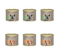 Dog'S Love Senior | Alimento Húmedo para Perros Mayores De 10 Años | 6 x 200 Gr (3X Pavo Light 3X Venado)