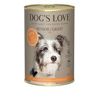 Dog'S Love Senior | Alimento Húmedo para Perros Mayores De 10 Años | 6 x 400 Gr (6X Pavo Light)
