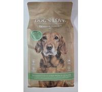 Dog's Love Senior/Light 10+ - Alimento seco con carne de caza, conejo y pavo, sin cereales, 2 kg