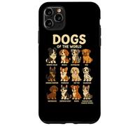 Dogs of The World Camiseta Razas de Perros Diseño Bonito Carcasa para iPhone 11 Pro MAX