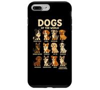 Dogs of The World Camiseta Razas de Perros Diseño Bonito Carcasa para iPhone 7 Plus/8 Plus