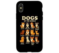Dogs of The World Camiseta Razas de Perros Diseño Bonito Carcasa para iPhone X/XS