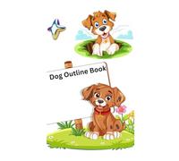 Dog's Outline Book: Dog's Colouring book
