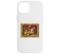 Dogs Playing Poker Public Domain Art TPA Funny Carcasa para iPhone 14 Plus