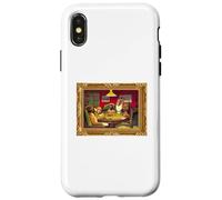 Dogs Playing Poker Public Domain Art TPA Funny Carcasa para iPhone X/XS