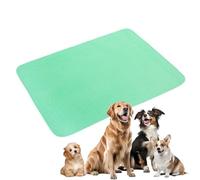 Dogs Potty Pads, Washable Training Mats, 33.86x35.83 Inch Reusable Floor Protector, Soft Absorbent Blanket Layer, Waterproof Whelping Aid, for Crate Sofa Bed Playpen Indoor Grass Animal House