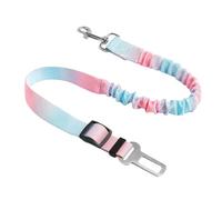 Dogs Seatbelts, Canine Strap, Elastic Nylon, Adjustable Buffer Vest, Shockproof Design, Animals Safety Harness, Pet Headrest Restraint for Small, Medium, Large, Car Travel