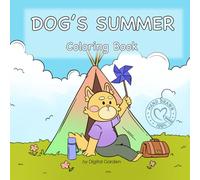 Dog's Summer: Coloring book