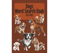 Dogs Word Search Book for Kids