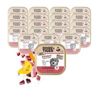 Dogs'n Tiger Guadn - Cuenco para perros (67% de carne, sin cereales, sin azúcar añadido ni conservantes artificiales, 20 x 150 g)