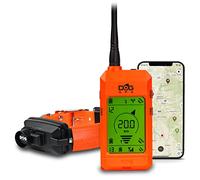 DogTrace GPS X30B Localizador GPS para perros para la caza, hasta 13 perros, con funda, naranja