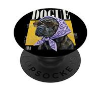 Dogue Cane Corso Fashion Dogs Portada de Revista Amante de los Perros PopSockets PopGrip Adhesivo