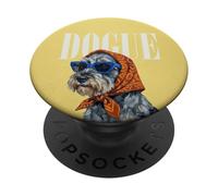 Dogue - Funda para Revista, diseño de Perros PopSockets PopGrip Adhesivo